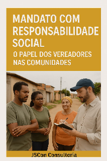 Capa do Ebook MANDATO COM RESPONSABILIDADE SOCIAL: O Papel Dos Vereadores Nas Comunidades.