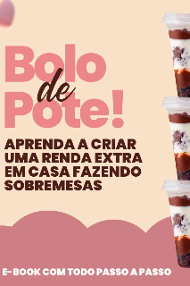 Capa do Ebook Bolo de pote